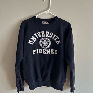 University of Florence Navy Crewneck - Size L